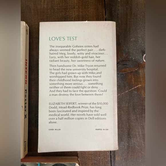 Vintage Lot of Five Books! Medical-Themed - Romance - Rare and Weird Books 1960s - Picture 15 of 15